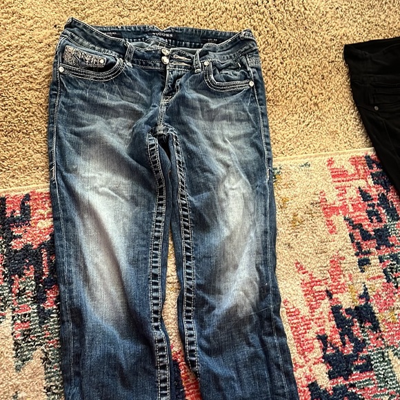 Vigoss Capri jeans size 5/6 length 21 - Picture 2 of 4